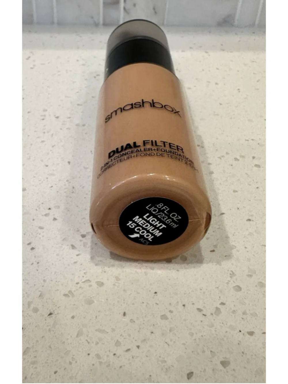 Smashbox Dual Filter 2-in-1 Liquid Foundation Light Medium 15 Cool 0.8 fl oz